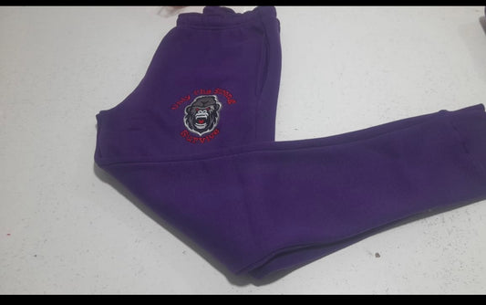 Purple,Orange Sweatpants